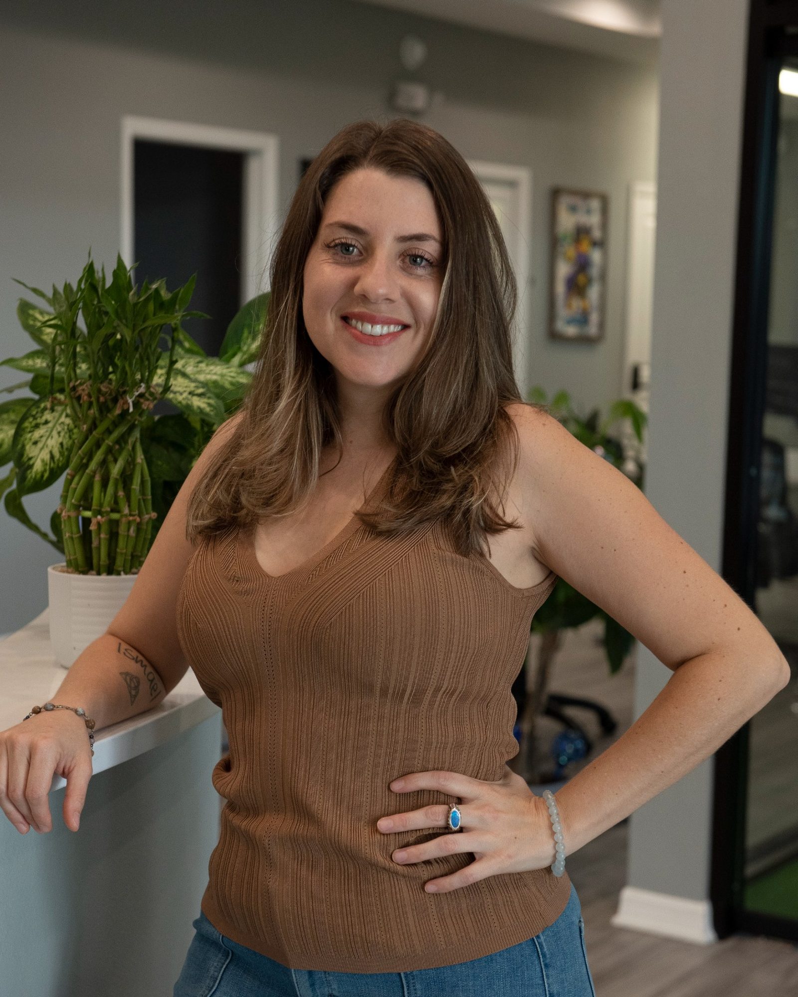 Sofia Abedrabbo, founder of Bloom & Balance Wellness in Leander, Texas
